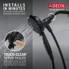 imageDELTA 75609SN SureDock Handheld Showerhead StainlessMatte Black