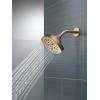 imageDELTA FAUCET 52663BL 5Setting H2Okinetic Shower Head Matte BlackChampagne Bronze