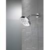 imageDELTA FAUCET 52663BL 5Setting H2Okinetic Shower Head Matte BlackChrome