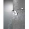 imageDELTA FAUCET 52663BL 5Setting H2Okinetic Shower Head Matte BlackChrome