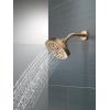imageDELTA FAUCET 52663BL 5Setting H2Okinetic Shower Head Matte BlackLumicoat Champagne Bronze