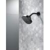 imageDELTA FAUCET 52663BL 5Setting H2Okinetic Shower Head Matte BlackMatte Black