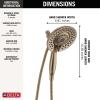 imageDelta 58569SSPK Universal Hand Shower 175 GPM Water Flow StainlessChampagne Bronze
