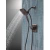 imageDelta Faucet 4Spray In2ition Dual Shower Head with Handheld Spray Brushed Nickel Shower Head with Hose Showerheads ampamp Handheld Showers Handheld Shower Heads Stainless 58498SSVenetian Bronze
