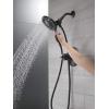 imageDelta Faucet 4Spray In2ition Dual Shower Head with Handheld Spray Matte Black Shower Head with Hose Showerheads ampamp Handheld Showers Handheld Shower Heads Matte Black 58499BL