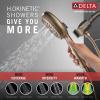 imageDelta Faucet 54810BLPK SureDock Magnetic Hand Shower Matte Black 7 SettingsChampagne Bronze
