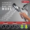 imageDelta Faucet 54810BLPK SureDock Magnetic Hand Shower Matte Black 7 SettingsChrome