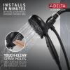 imageDelta Faucet 54810BLPK SureDock Magnetic Hand Shower Matte Black 7 SettingsMatte Black