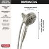imageDelta Faucet 54810BLPK SureDock Magnetic Hand Shower Matte Black 7 SettingsStainless