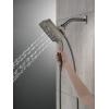 imageDelta Faucet 58473SSPR25 Universal Showering Combo 25 GPM Water Flow Lumicoat StainlessBlack Stainless