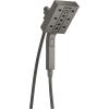 imageDelta Faucet 58473SSPR25 Universal Showering Combo 25 GPM Water Flow Lumicoat StainlessBlack Stainless