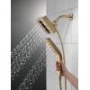 imageDelta Faucet 58473SSPR25 Universal Showering Combo 25 GPM Water Flow Lumicoat StainlessChampagne Bronze
