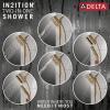 imageDelta Faucet 58473SSPR25 Universal Showering Combo 25 GPM Water Flow Lumicoat StainlessChampagne Bronze