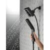 imageDelta Faucet 58473SSPR25 Universal Showering Combo 25 GPM Water Flow Lumicoat StainlessMatte Black