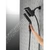 imageDelta Faucet 58473SSPR25 Universal Showering Combo 25 GPM Water Flow Lumicoat StainlessMatte Black