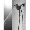 imageDelta Faucet 58473SSPR25 Universal Showering Combo 25 GPM Water Flow Lumicoat StainlessMatte Black