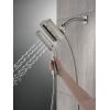 imageDelta Faucet 58473SSPR25 Universal Showering Combo 25 GPM Water Flow Lumicoat StainlessStainless