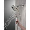 imageDelta Faucet 58473SSPR25 Universal Showering Combo 25 GPM Water Flow Lumicoat StainlessStainless