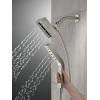 imageDelta Faucet 58473SSPR25 Universal Showering Combo 25 GPM Water Flow Lumicoat StainlessStainless