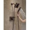 imageDelta Faucet 58473SSPR25 Universal Showering Combo 25 GPM Water Flow Lumicoat StainlessVenetian Bronze