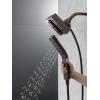 imageDelta Faucet 58473SSPR25 Universal Showering Combo 25 GPM Water Flow Lumicoat StainlessVenetian Bronze