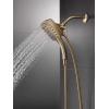 imageDelta Faucet 5Spray In2ition Dual Shower Head with HandHeld Spray H2Okinetic Chrome Shower Head with Hose Showerheads Magnetic Docking Lumicoat Chrome 58474PR25Champagne Bronze