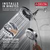imageDelta Faucet 7Setting In2ition Dual Shower Head with Handheld Spray Brushed Nickel Shower Head with Hose Showerheads ampamp Handheld Showers Handheld Shower Heads Satin Nickel 75687DSNChrome