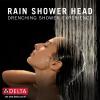 imageDelta Faucet SingleSpray Raincan Shower Head Black Shower Head Rainfall Shower Head Round Shower Head Metal Shower Head 175 GPM Flow Rate Water Saving Shower Head Matte Black 52158BLMatte Black