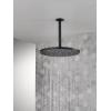 imageDelta Faucet SingleSpray Raincan Shower Head Black Shower Head Rainfall Shower Head Round Shower Head Metal Shower Head 175 GPM Flow Rate Water Saving Shower Head Matte Black 52158BLMatte Black