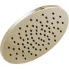 imageDelta Faucet SingleSpray Raincan Shower Head Black Shower Head Rainfall Shower Head Round Shower Head Metal Shower Head 175 GPM Flow Rate Water Saving Shower Head Matte Black 52158BLPolished Nickel