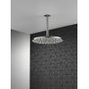 imageDelta Faucet SingleSpray Raincan Shower Head Black Shower Head Rainfall Shower Head Round Shower Head Metal Shower Head 175 GPM Flow Rate Water Saving Shower Head Matte Black 52158BLPolished Nickel