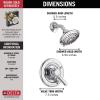 imageDelta T17238SS Lahara Shower Faucet Without Rough StainlessChrome
