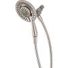 imageDELTA FAUCET 75486CSN In2ition Showerhead with Handshower SpotShield Brushed Nickel