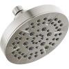 imageDELTA FAUCET FAUCET 5Spray Brushed Nickel Shower Head DELTA FAUCET Shower Head Brushed Nickel Showerheads 175 GPM Flow Rate Stainless 52535SS