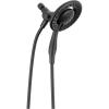 imageDelta Faucet 4Spray In2ition 2in1 Black Shower Head with Handheld TouchClean Matte Black Shower Head with Hose Detachable Shower Head Hand Held Shower Head Matte Black 75486CBL