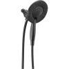 imageDelta Faucet 4Spray In2ition Dual Shower Head with Handheld Spray Matte Black Shower Head with Hose Showerheads ampamp Handheld Showers Handheld Shower Heads Matte Black 58499BL