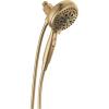 imageDelta Faucet 54810BLPK SureDock Magnetic Hand Shower Matte Black 7 SettingsChampagne Bronze