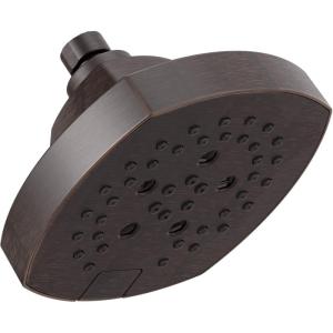 imageDELTA FAUCET 52663BL 5Setting H2Okinetic Shower Head Matte BlackVenetian Bronze