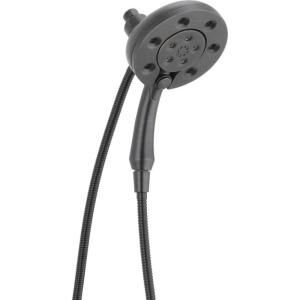 imageDelta Faucet 4Spray H2Okinetic In2ition 2in1 Dual Hand Held Shower Head with Hose and Magnetic Docking Matte Black 58472BLVenetian Bronze