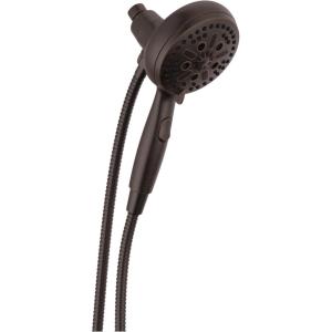 imageDelta Faucet 54810BLPK SureDock Magnetic Hand Shower Matte Black 7 SettingsVenetian Bronze