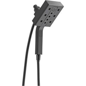 imageDelta Faucet 58473SSPR25 Universal Showering Combo 25 GPM Water Flow Lumicoat StainlessMatte Black