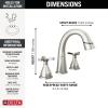 imageDelta 357756SSPDPRDST Stryke Bathroom Faucet Lumicoat Stainless