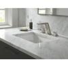 imageDelta Faucet 3599LFPRMPU Pivotal Widespread ChromeMatte Black