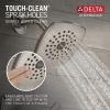 imageDelta Faucet Ashlyn 14 Series SingleFunction Shower Faucet Set Full Body Spray Shower Head Black Delta Shower Trim Kit Matte Black T14264BL Valve Not IncludedStainless