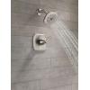 imageDelta Faucet Ashlyn 14 Series SingleFunction Shower Faucet Set Full Body Spray Shower Head Black Delta Shower Trim Kit Matte Black T14264BL Valve Not IncludedStainless