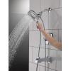 imageDelta Faucet Ashlyn 17 Series DualFunction Tub and Shower Trim Kit with 2Spray TouchClean In2ition 2in1 Hand Held Shower Head with Hose Matte Black T17464BLI Valve Not IncludedChrome