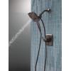 imageDelta Faucet Ashlyn 17 Series DualHandle Delta Shower Trim Kit with In2ition 2in1 Shower Head with Handheld Spray Matte Black Shower Fixture Matte Black T17264BLI Valve Not IncludedVenetian Bronze
