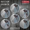 imageDelta Faucet Ashlyn 17 Series DualHandle Delta Shower Trim Kit with In2ition 2in1 Shower Head with Handheld Spray Matte Black Shower Fixture Matte Black T17264BLI Valve Not IncludedVenetian Bronze