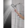 imageDelta Faucet Ashlyn 17 Series DualHandle Delta Shower Trim Kit with In2ition 2in1 Shower Head with Handheld Spray Matte Black Shower Fixture Matte Black T17264BLI Valve Not IncludedChrome