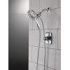 imageDelta Faucet Ashlyn 17 Series DualHandle Delta Shower Trim Kit with In2ition 2in1 Shower Head with Handheld Spray Matte Black Shower Fixture Matte Black T17264BLI Valve Not IncludedChrome